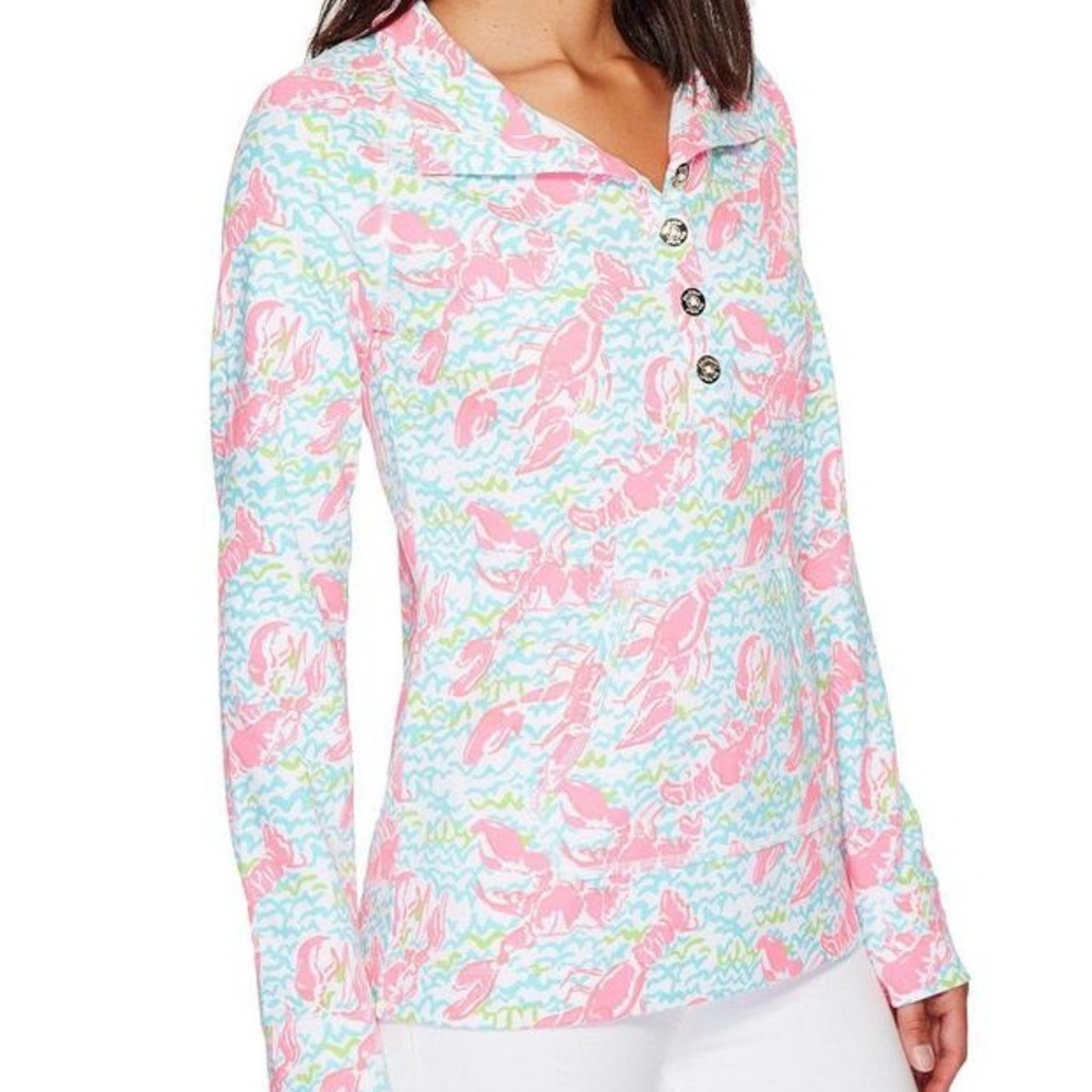 Lilly Pulitzer Lobstah Roll Skipper Popover